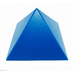 Pirâmide Azul Lisa 10 CM